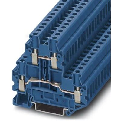 Phoenix Contact UTTB 4 BU 3044791 - Dubbellagsterminalblock Phoenix Contact UTTB 4 BU 3044791 - Dubbellagsterminalblock