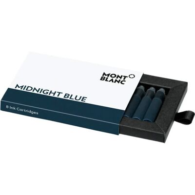 Recharge d'encre pour stylo Montblanc - Bleu - 8 unités - Publicité Recharge d'encre pour stylo Montblanc - Bleu - 8 unités - Publicité