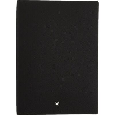 Montblanc #146 Leather Notebook Lined - Azure black Montblanc #146 Leather Notebook Lined - Azure black