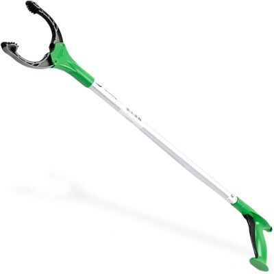 Unger Nifty Nabber - Reaching Tool, Green-Grey - Cleaning Tool Unger Nifty Nabber - Reaching Tool, Green-Grey - Cleaning Tool