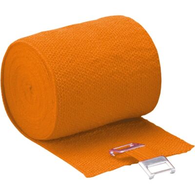 Oranger elastischer Verband - Atmungsaktiv, waschbar, 80% Dehnung Oranger elastischer Verband - Atmungsaktiv, waschbar, 80% Dehnung