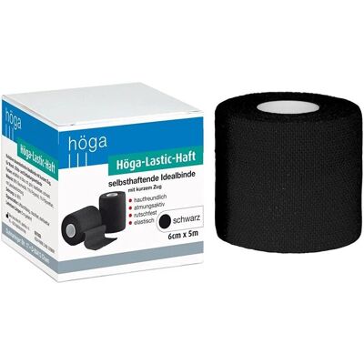 höga-pharm Höga-Lastic-Haft fekete kohézív rövid nyúlós kötszer - Rugalmas Kohézív Bandázs höga-pharm Höga-Lastic-Haft fekete kohézív rövid nyúlós kötszer - Rugalmas Kohézív Bandázs