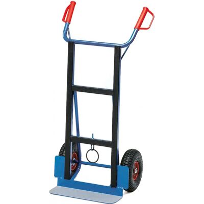 Chariot en acier Fetra - Capacité 350kg, Bleu - Publicité Chariot en acier Fetra - Capacité 350kg, Bleu - Publicité