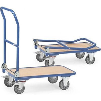 Fetra - Stahl-Flachwagen - 250kg, stabil Fetra - Stahl-Flachwagen - 250kg, stabil