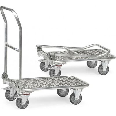 Fetra KW 12 Aluminium Flachwagen - Flachwagen Fetra KW 12 Aluminium Flachwagen - Flachwagen