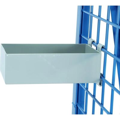 Boîte de Rangement Fetra - Acier, 25kg, Gris - Publicité Boîte de Rangement Fetra - Acier, 25kg, Gris - Publicité