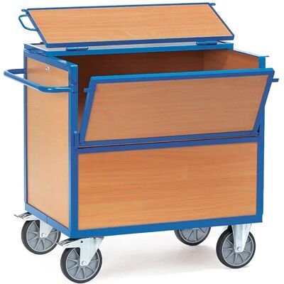 Fetra Handkar - 2853 Stalen Houten Transportkar Fetra Handkar - 2853 Stalen Houten Transportkar