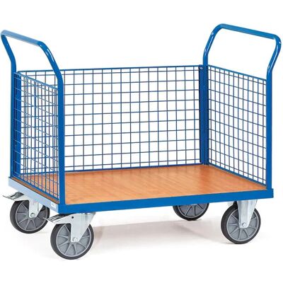 Fetra Handkar - 1532 Staal & Multiplex - 600kg - Handkar / Transportwagen Fetra Handkar - 1532 Staal & Multiplex - 600kg - Handkar / Transportwagen
