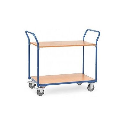 Fetra 1602 Tischwagen - Stahl, Buche-Dekor, 200kg Tragkraft Fetra 1602 Tischwagen - Stahl, Buche-Dekor, 200kg Tragkraft