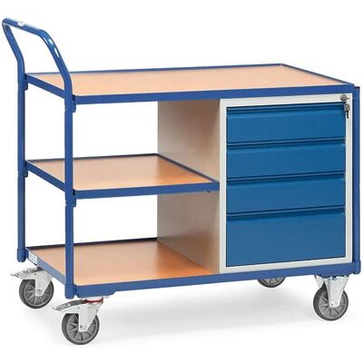 Fetra Handkar 2634 met Planken - Werkplaats Trolley Fetra Handkar 2634 met Planken - Werkplaats Trolley