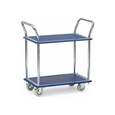 Fetra 3112 Food Service Wagen - Stahl, Blau, 120kg Kapazität Fetra 3112 Food Service Wagen - Stahl, Blau, 120kg Kapazität