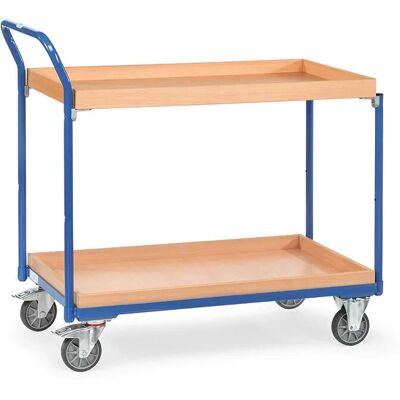 Fetra Chariot 3760, 2 Niveaux, Capacité 300kg - Publicité Fetra Chariot 3760, 2 Niveaux, Capacité 300kg - Publicité