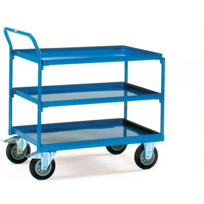 Fetra Stalen Trolley 4932, 3 Legniveaus, 400kg Fetra Stalen Trolley 4932, 3 Legniveaus, 400kg