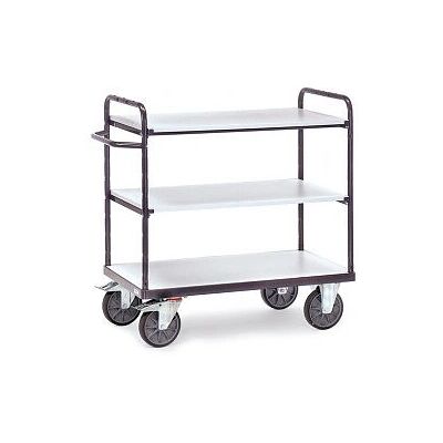 Fetra 9100 Hand Truck - 3 Ebenen, Tragkraft 500kg, elektrisch leitfähig Fetra 9100 Hand Truck - 3 Ebenen, Tragkraft 500kg, elektrisch leitfähig