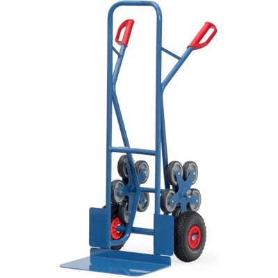Fetra Treppenkarre Tk 1328 - Stahl, Blau, 5-Arm, 125mm Räder - Treppenkarre Fetra Treppenkarre Tk 1328 - Stahl, Blau, 5-Arm, 125mm Räder - Treppenkarre