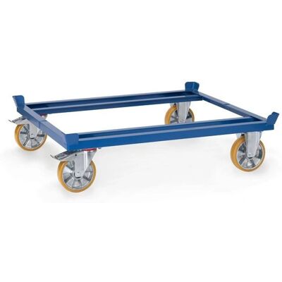 Fetra - Paletten-Fahrgestell 800x600 - Blau - Pallet frame Fetra - Paletten-Fahrgestell 800x600 - Blau - Pallet frame