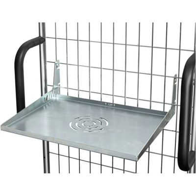 Support pour ordinateur portable Fetra - 460x322x16mm - Acier galvanisé Support pour ordinateur portable Fetra - 460x322x16mm - Acier galvanisé