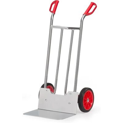 Chariot en aluminium Fetra - 1150mm de haut, Pelle 300x480mm, Pneus en caoutchouc - Publicité Chariot en aluminium Fetra - 1150mm de haut, Pelle 300x480mm, Pneus en caoutchouc - Publicité