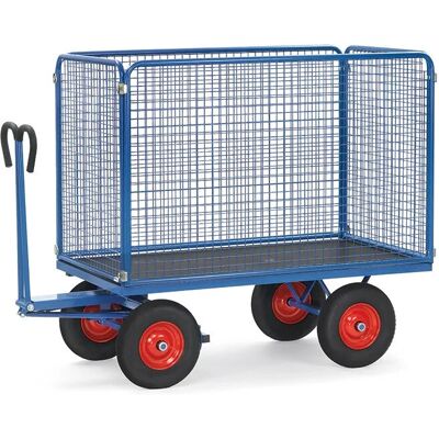 Fetra 6446V Handtruk - Staal, Blauw, 1000 mm Hoog - Handkar Fetra 6446V Handtruk - Staal, Blauw, 1000 mm Hoog - Handkar
