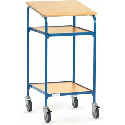 Fetra 5834 Blau Rollpult mit Vari. Ablageböden Fetra 5834 Blau Rollpult mit Vari. Ablageböden