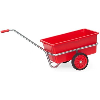 Chariot Fetra avec Bac en Plastique/Acier - Usage Extérieur - Publicité Chariot Fetra avec Bac en Plastique/Acier - Usage Extérieur - Publicité