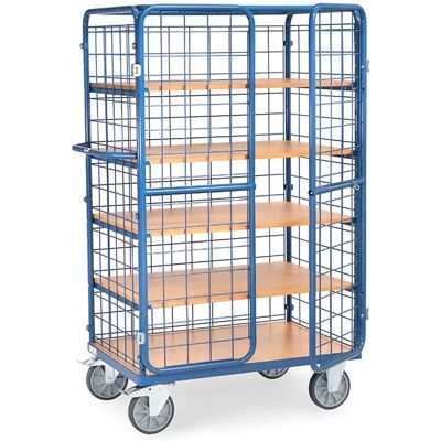 Fetra Stahlregalwagen - 8582-3DE - Blau - Regalkarre Fetra Stahlregalwagen - 8582-3DE - Blau - Regalkarre