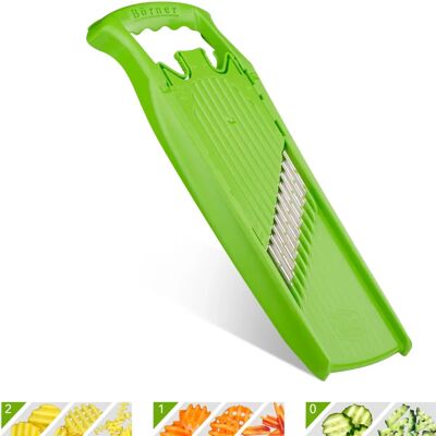 Börner Wave Waffel PowerLine - BPA-freier Gemüsekutter - Grün Börner Wave Waffel PowerLine - BPA-freier Gemüsekutter - Grün