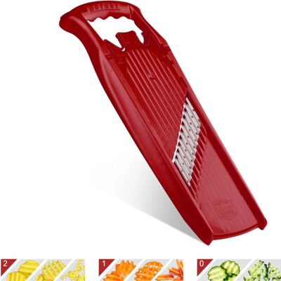 Börner PowerLine Gemüse Schneider Rot - Wellen-Waffel Cutter Börner PowerLine Gemüse Schneider Rot - Wellen-Waffel Cutter