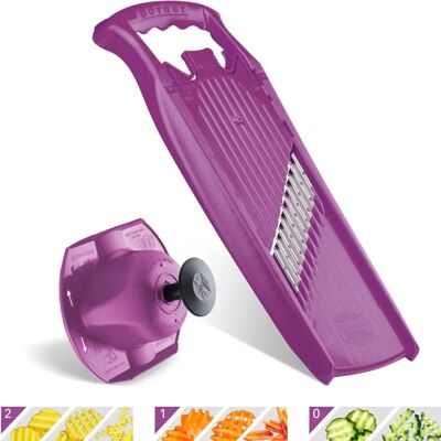 Börner Borner Wave-Waffle Powerline - Vihannesleikkuri - Violett - Gemüseschneider Börner Borner Wave-Waffle Powerline - Vihannesleikkuri - Violett - Gemüseschneider