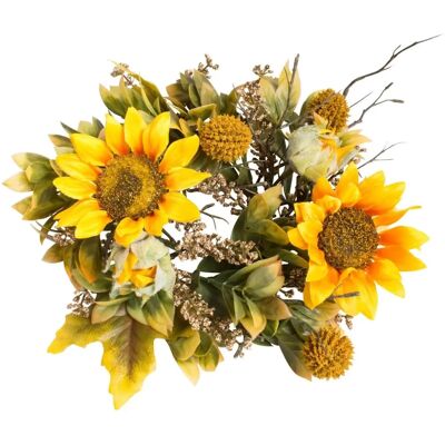 BOTANIC-HAUS - Sonnenblumenkranz - Ø25 - Gelb - Wreath BOTANIC-HAUS - Sonnenblumenkranz - Ø25 - Gelb - Wreath