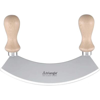Hachoir à viande Triangle 23cm - Fabriqué à la main en Solingen avec manche en hêtre - Publicité Hachoir à viande Triangle 23cm - Fabriqué à la main en Solingen avec manche en hêtre - Publicité