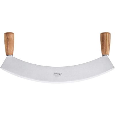 Tysk asketræ pizzakniv - Håndlavet - 36cm - Holdbar Tysk asketræ pizzakniv - Håndlavet - 36cm - Holdbar