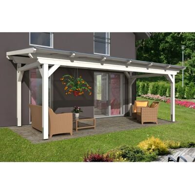 SKANHOLZ Sanremo Freistehende Gartenüberdachung - 648cm breit SKANHOLZ Sanremo Freistehende Gartenüberdachung - 648cm breit