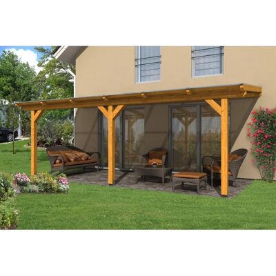 SKANHOLZ Andria - Leimholz Terrassenüberdachung 648x300cm SKANHOLZ Andria - Leimholz Terrassenüberdachung 648x300cm