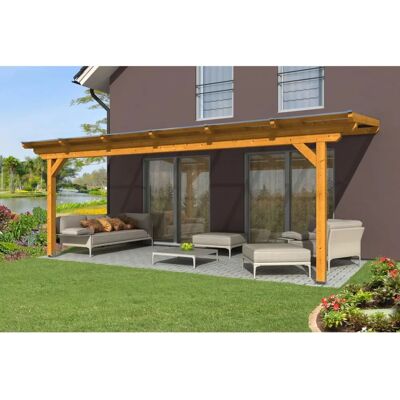 SKANHOLZ Ancona Leimholz Gartenterrassendach SKANHOLZ Ancona Leimholz Gartenterrassendach
