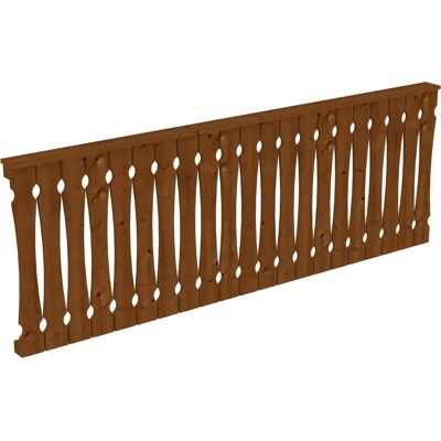 SKANHOLZ Nordic Fichte Balkonverkleidung - Brüstung für Terrasse SKANHOLZ Nordic Fichte Balkonverkleidung - Brüstung für Terrasse