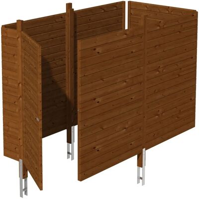 Skan Holz Nussbaum Abstellraum - 314x164cm SKAN HOLZ Skan Holz Nussbaum Abstellraum - 314x164cm SKAN HOLZ