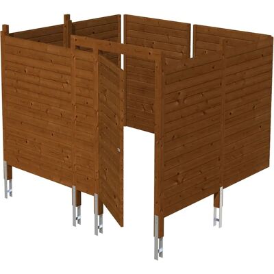 SkanHolz Imprägnierter Abstellraum 275x317cm - Abstellraum SkanHolz Imprägnierter Abstellraum 275x317cm - Abstellraum