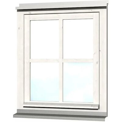 Skan Holz Einzelfenster Weiß 69,1x82,1cm - Fenster Skan Holz Einzelfenster Weiß 69,1x82,1cm - Fenster