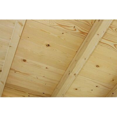 SKANHOLZ Carport Wendland - Flachdach, 362x628cm, beige SKANHOLZ Carport Wendland - Flachdach, 362x628cm, beige