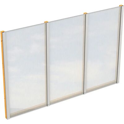 SKAN HOLZ Seitenwand - Eiche hell - 293x200cm SKAN HOLZ Seitenwand - Eiche hell - 293x200cm
