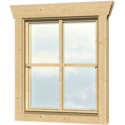 SkanHolz Buchen Einzelfenster - Dreh-Kipp, Echtglas SkanHolz Buchen Einzelfenster - Dreh-Kipp, Echtglas