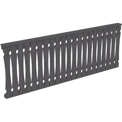 SKANHOLZ Nordic Fichte Brüstung - 270cm x 96cm - Wetterfeste Balkonverkleidung SKANHOLZ Nordic Fichte Brüstung - 270cm x 96cm - Wetterfeste Balkonverkleidung