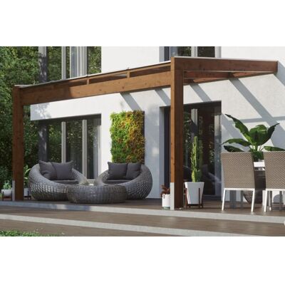 Skanholz Novara Gartenterrassendach - 450x309 cm Skanholz Novara Gartenterrassendach - 450x309 cm