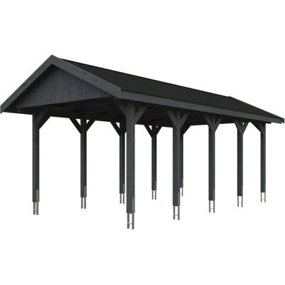 SKANHOLZ Wallgau Carport - Imprägniertes Fichteholz, Satteldach SKANHOLZ Wallgau Carport - Imprägniertes Fichteholz, Satteldach