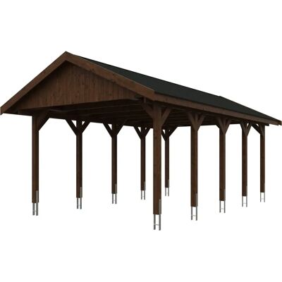 SKANHOLZ Wallgau Carport - Satteldach, 430x750cm SKANHOLZ Wallgau Carport - Satteldach, 430x750cm