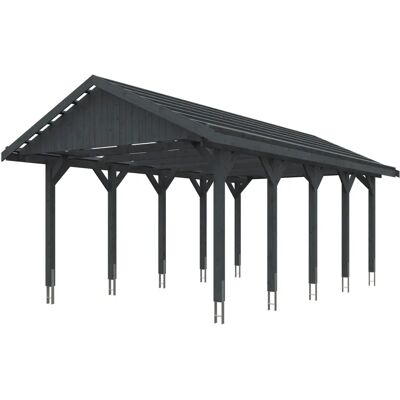 SkanHolz Wallgau Carport - Wetterfest, 430x750cm SkanHolz Wallgau Carport - Wetterfest, 430x750cm