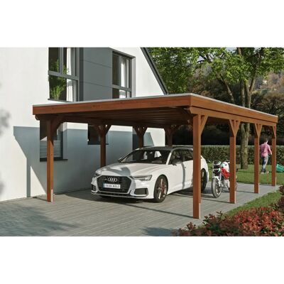 SKANHOLZ - Grunewald - 427 x 796 cm - 251 cm - Carport SKANHOLZ - Grunewald - 427 x 796 cm - 251 cm - Carport