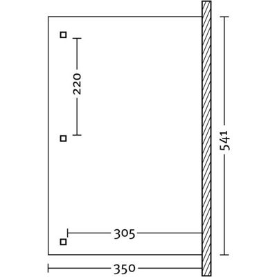 SKANHOLZ Rimini Terrassenüberdachung - 541x350cm, Douglasie SKANHOLZ Rimini Terrassenüberdachung - 541x350cm, Douglasie