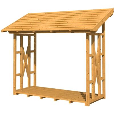 SkanHolz Paul 2 Gartenhaus - Robustes Douglas Holz 290x126cm SkanHolz Paul 2 Gartenhaus - Robustes Douglas Holz 290x126cm